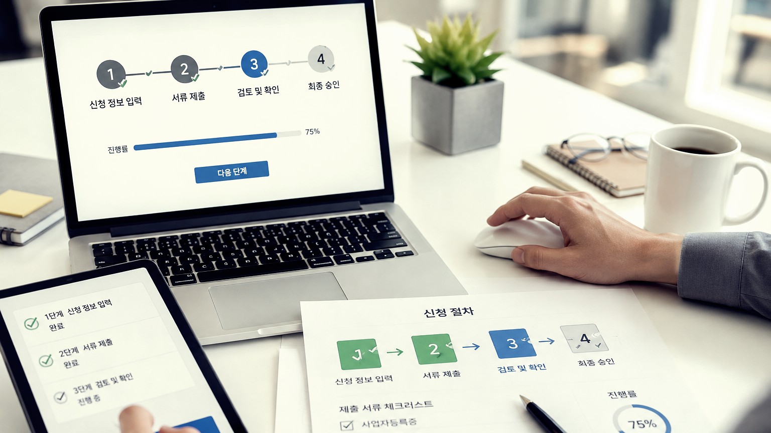 기업부설연구소 설립절차 안내 이미지