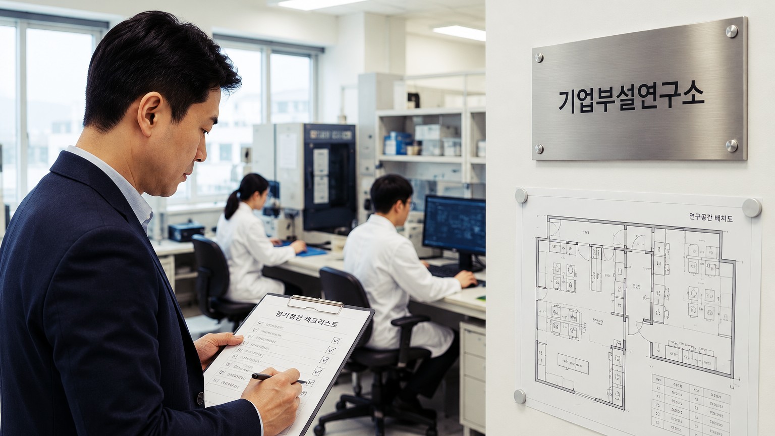 기업부설연구소 사후관리 및 현지실사 안내 이미지